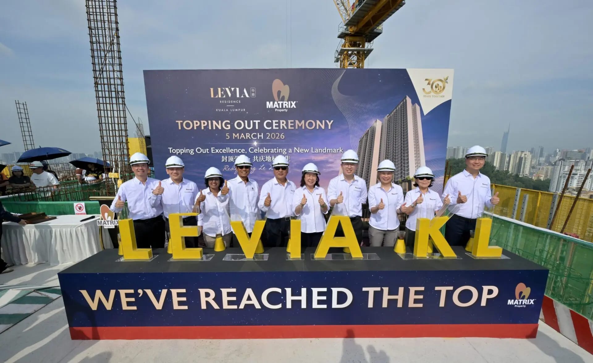 Levia Residence Kuala Lumpur Hits Key Milestone, Signalling Growth in Klang Valley