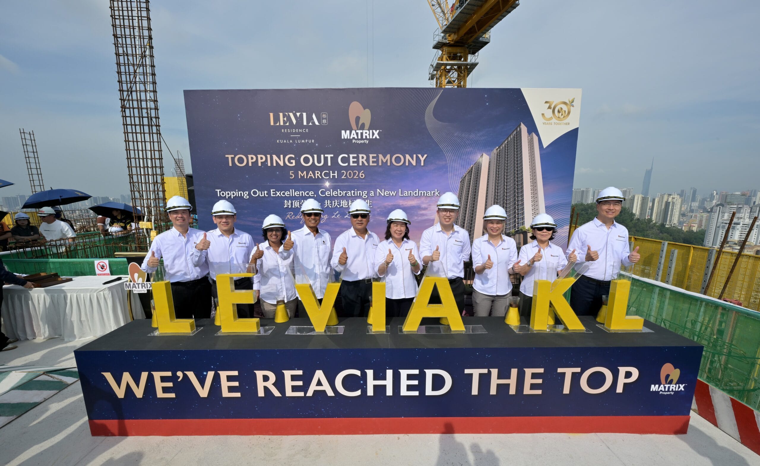 Levia Residence Kuala Lumpur Hits Key Milestone, Signalling Growth in Klang Valley